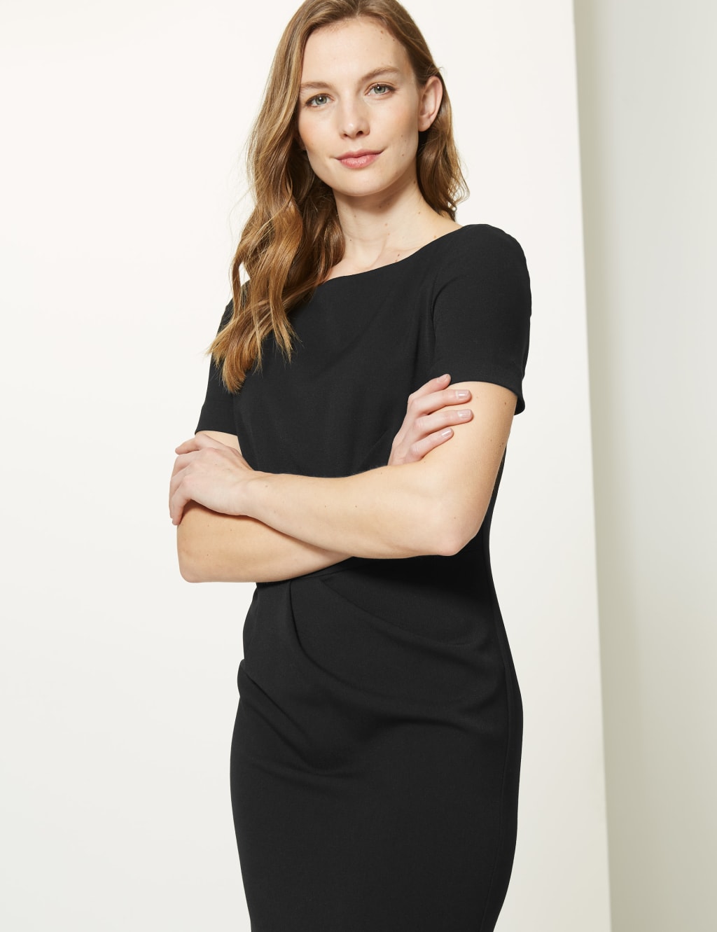 Short Sleeve Bodycon Midi Dress 3 of 4