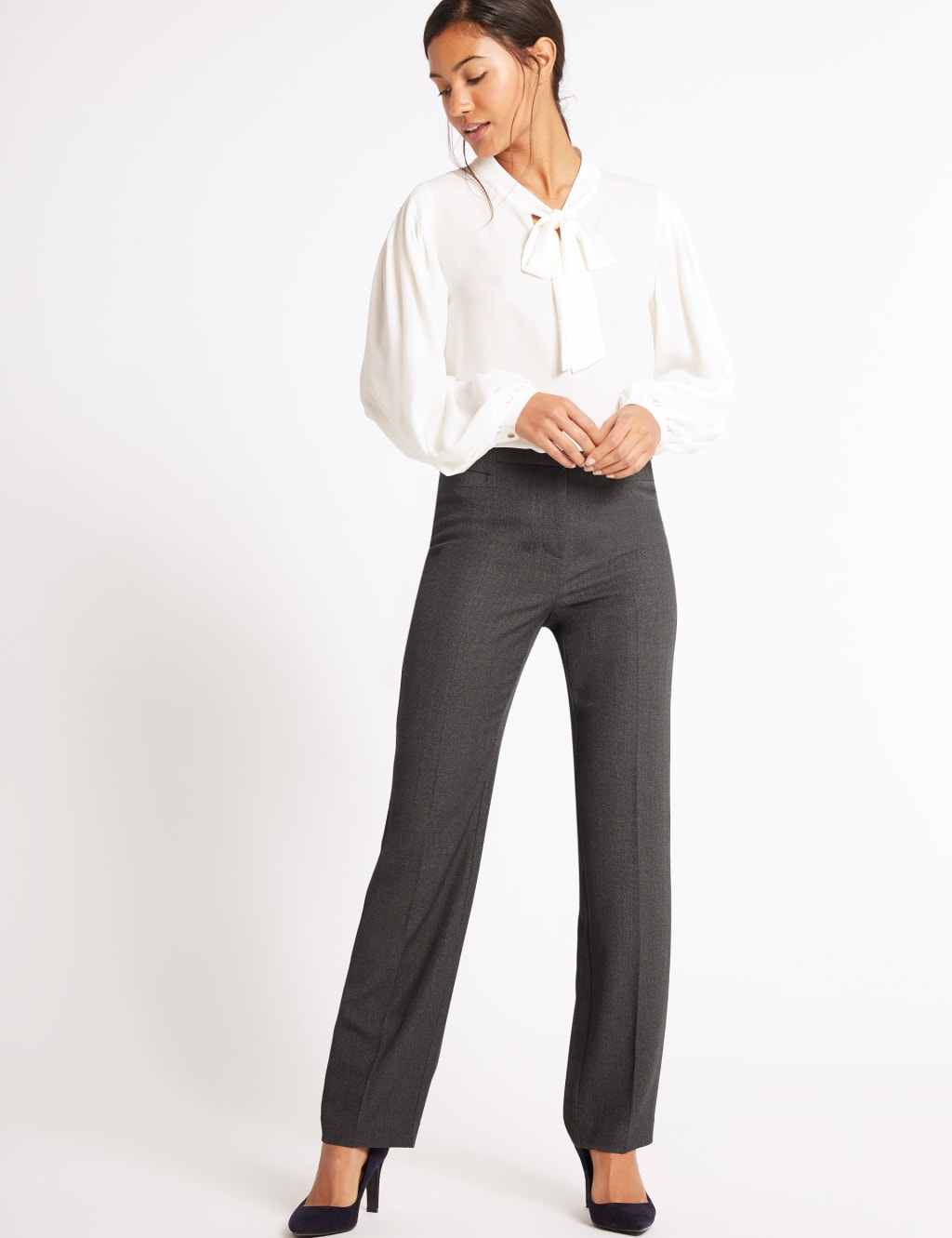 Straight Leg Trousers 3 of 7