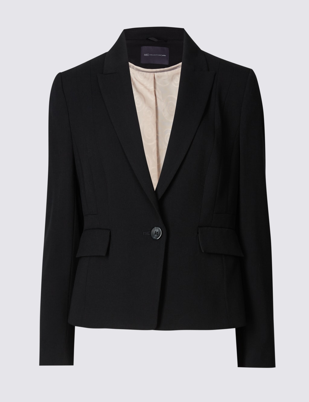 PETITE Panel Detail Short Jacket 2 of 4