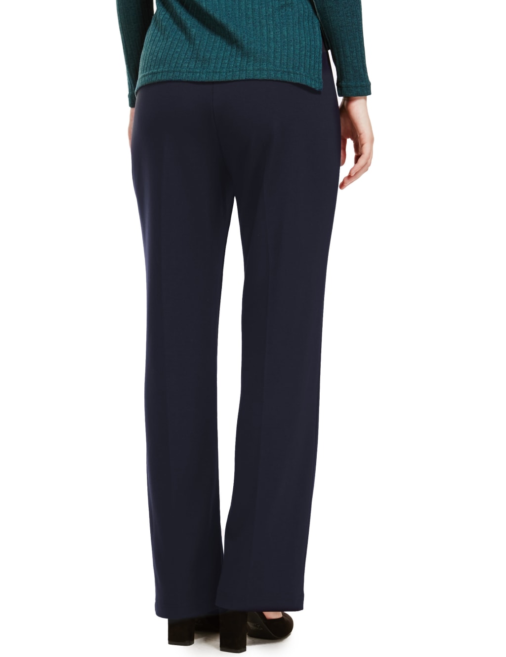 Jersey Standard Straight Leg Trousers 3 of 3