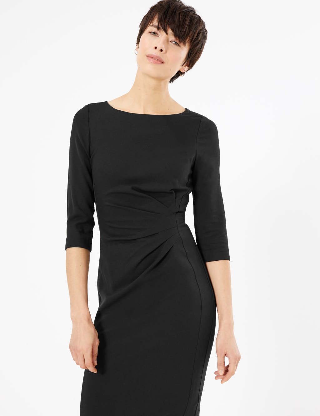 Tailored dresses with sleeves cheap