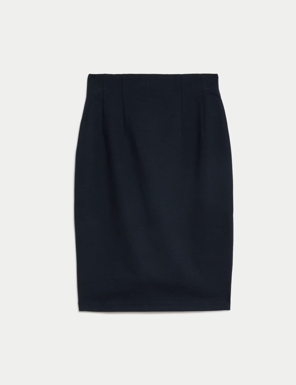 Jersey Knee Length Pencil Skirt 2 of 5