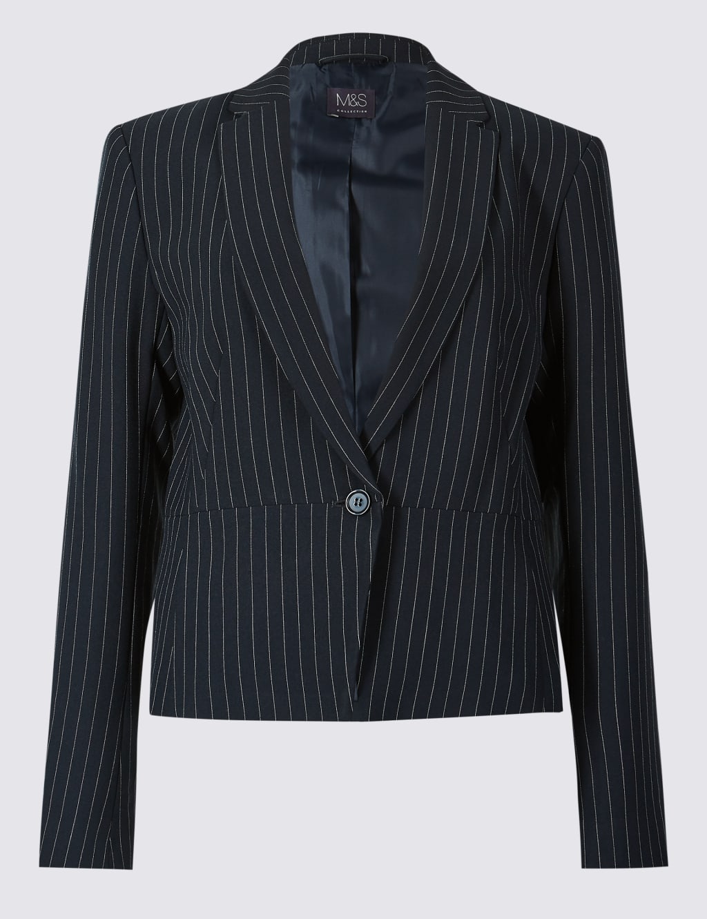 Pin Stripe Blazer M S Collection M S