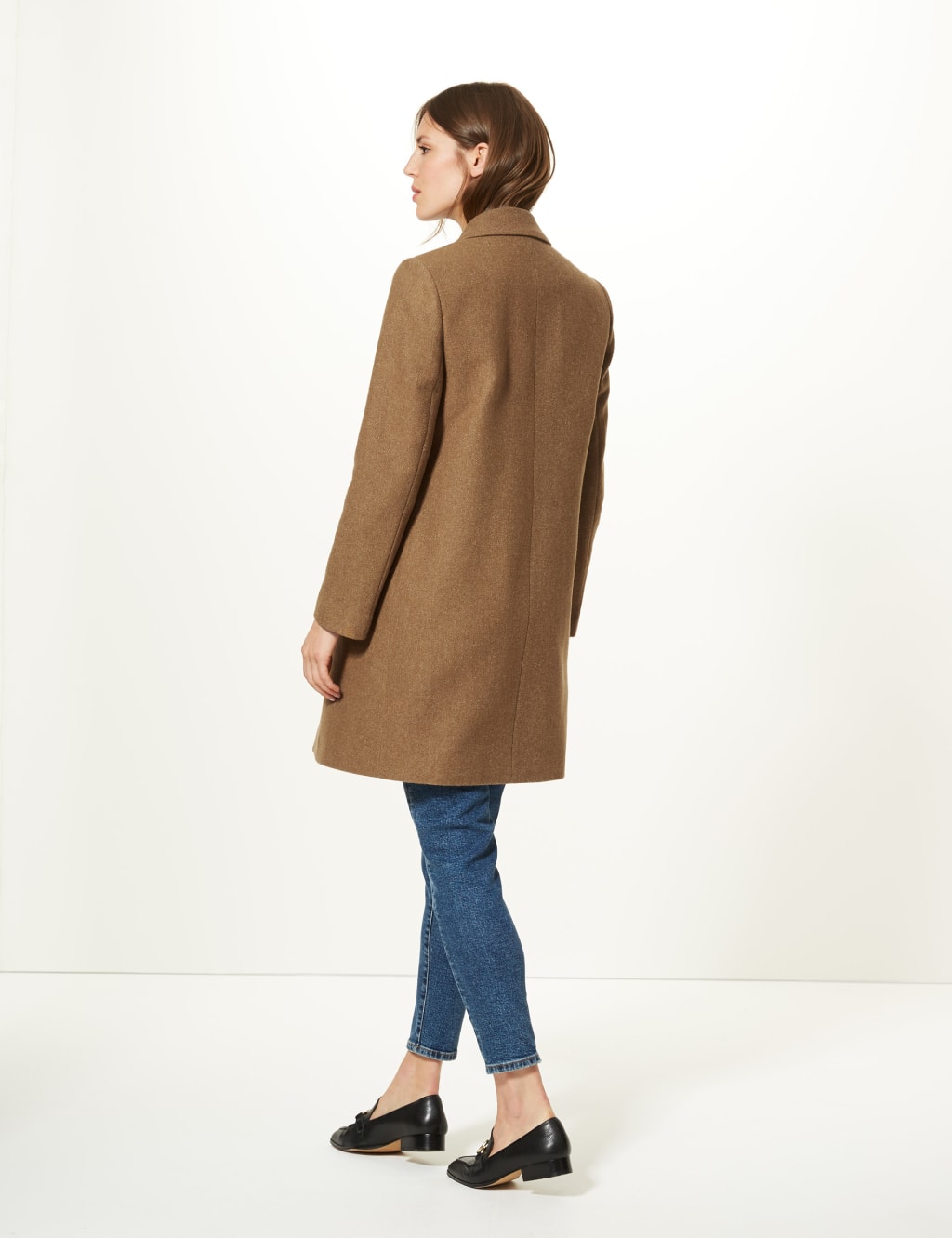 Marks & spencer camel coat outlet