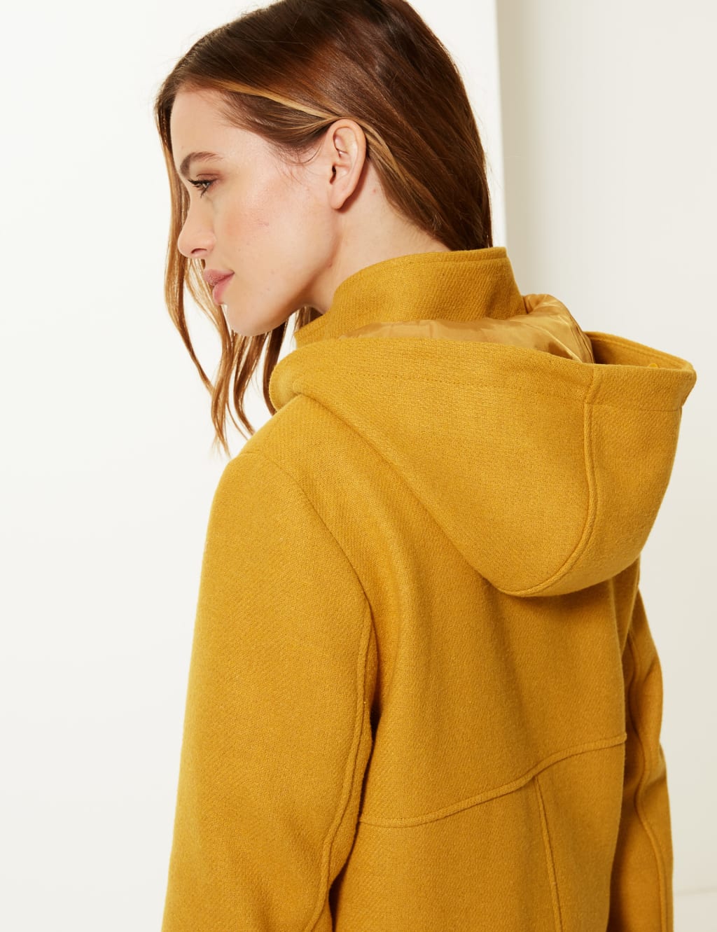 Petite duffle coat with hood deals
