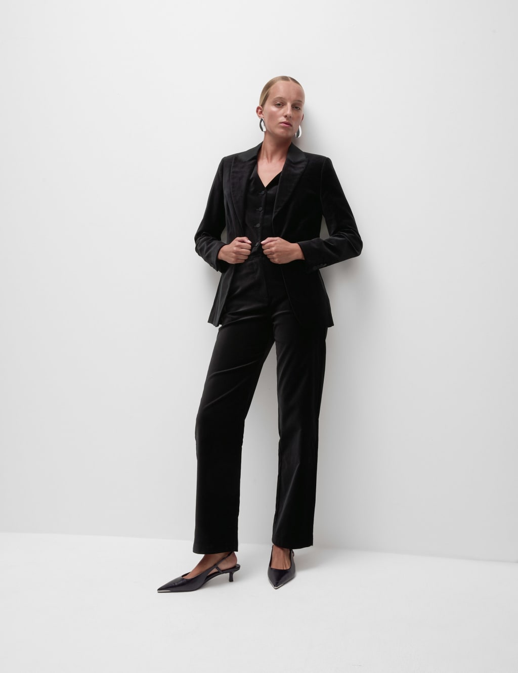 Marks and spencer ladies velvet jacket cheap