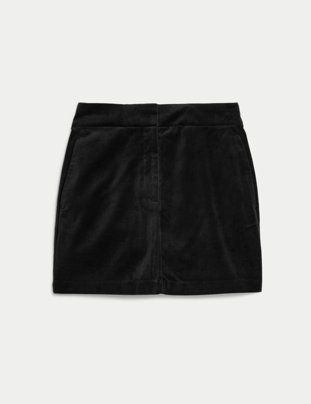 Velvet Mini A Line Skirt
