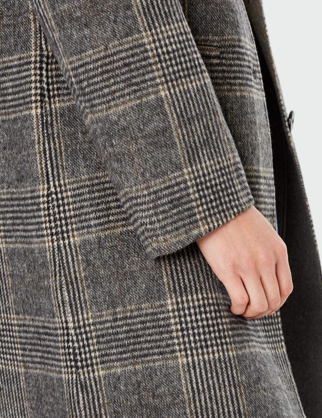 Checked Double Faced Coat 5 of 6
