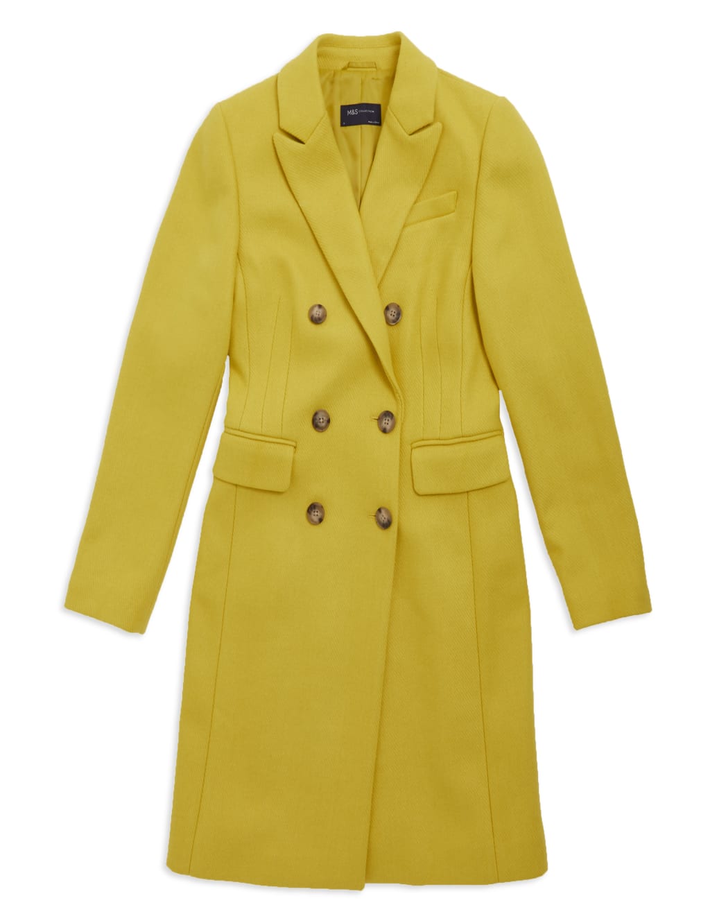 M and s yellow coat hot sale