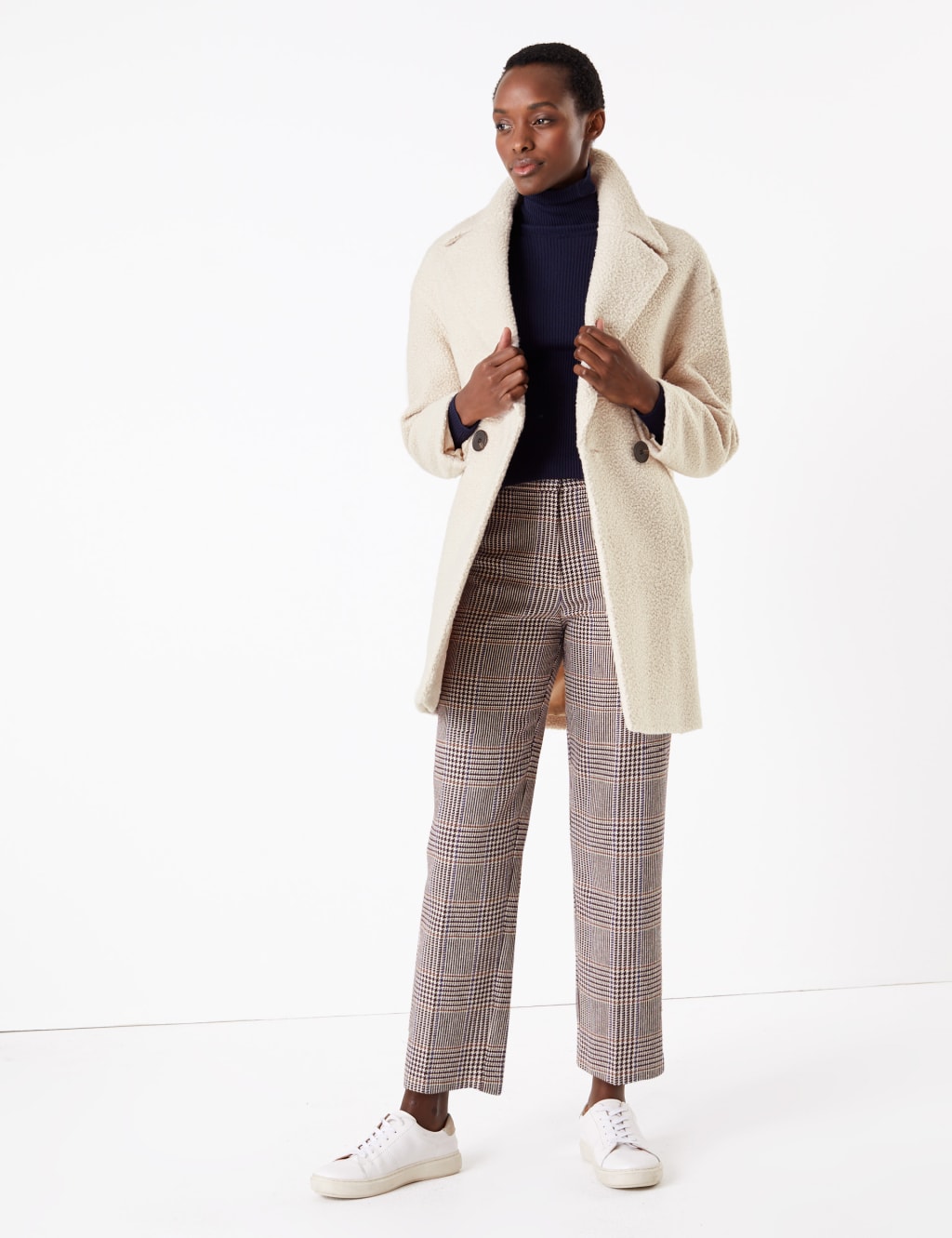 M&s boucle coat 2025