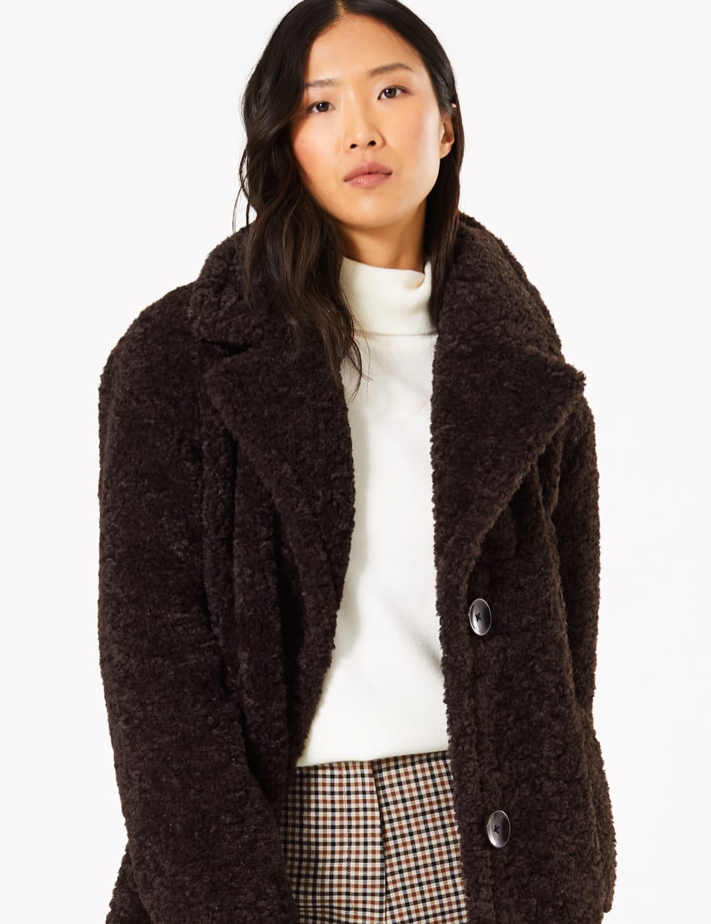 Faux Fur Teddy Coat 1 of 5