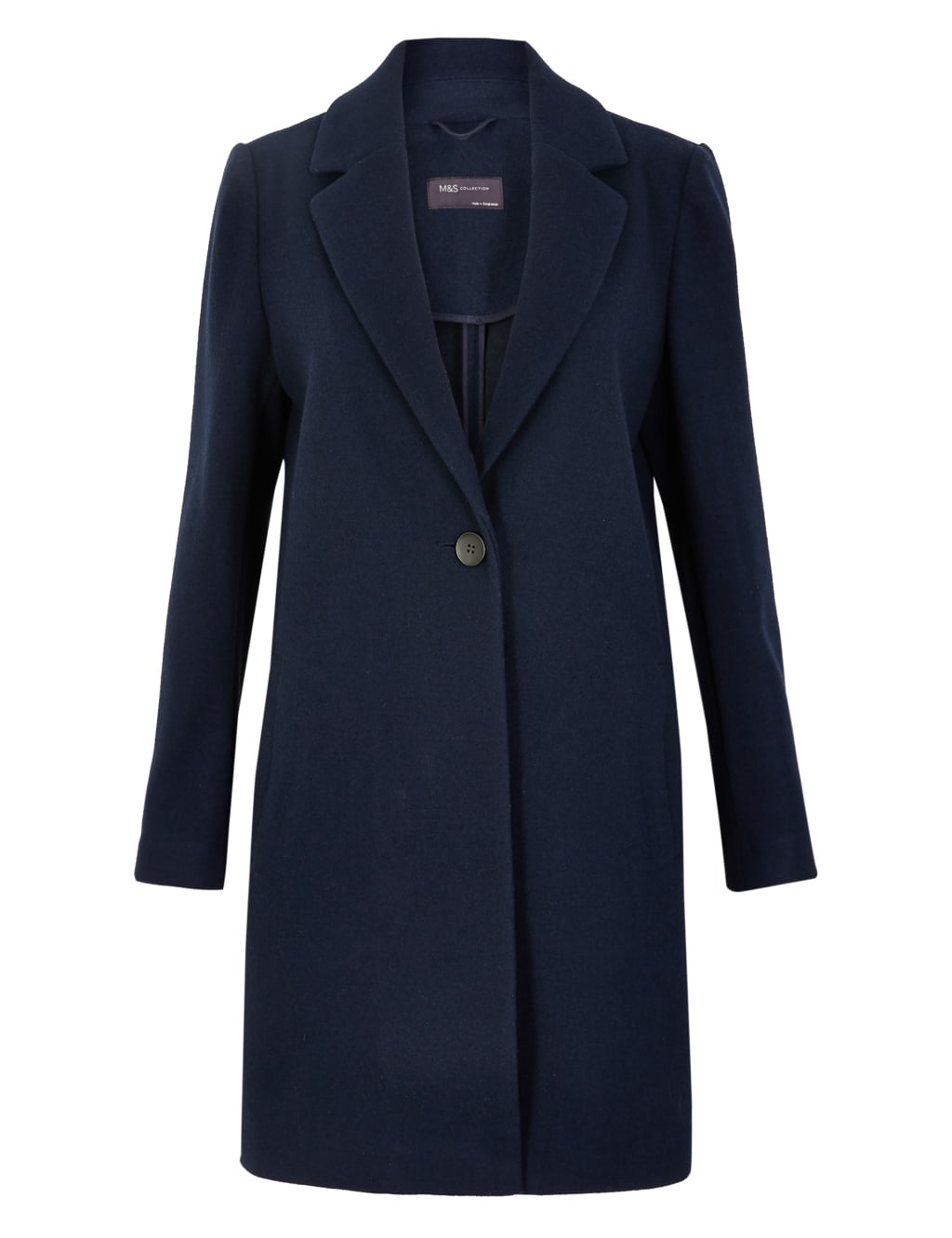 Single Button Chuck on Coat 2 of 5