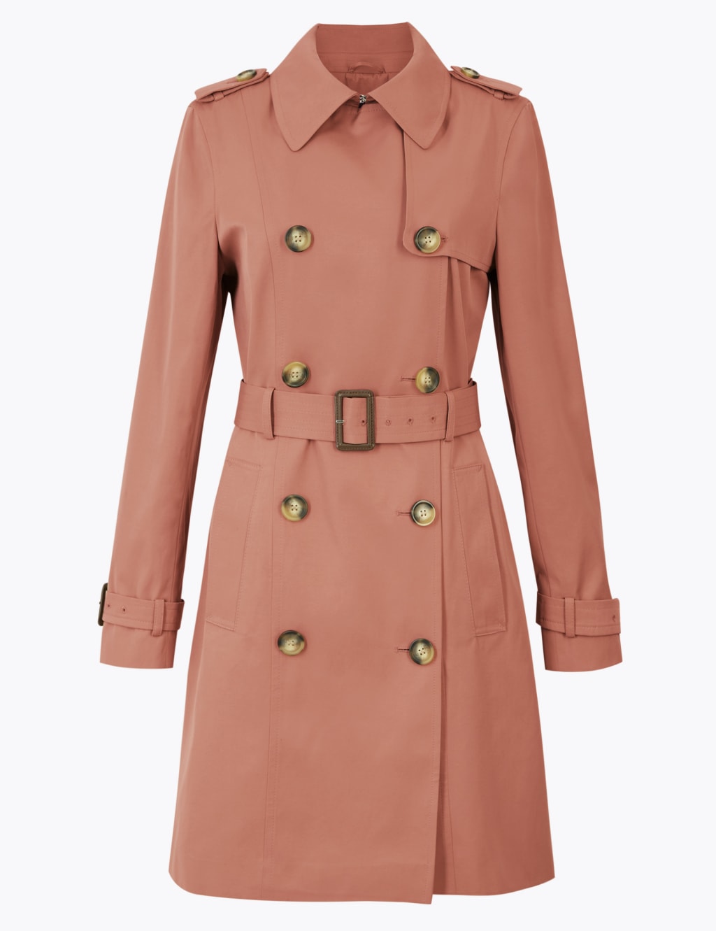 Double Breasted Trench Coat 2 of 5