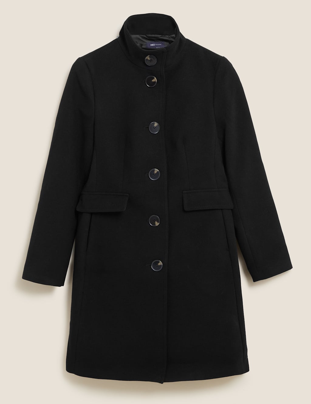 PVE Funnel Neck Coat 2 of 6