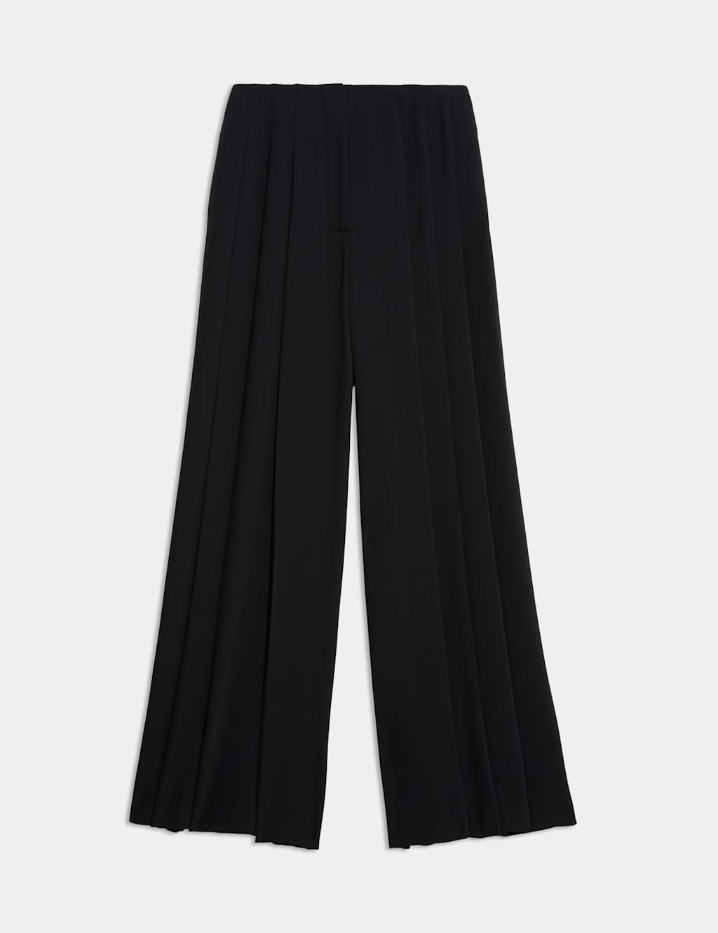 Knife Pleat High Waisted Trousers 2 of 6