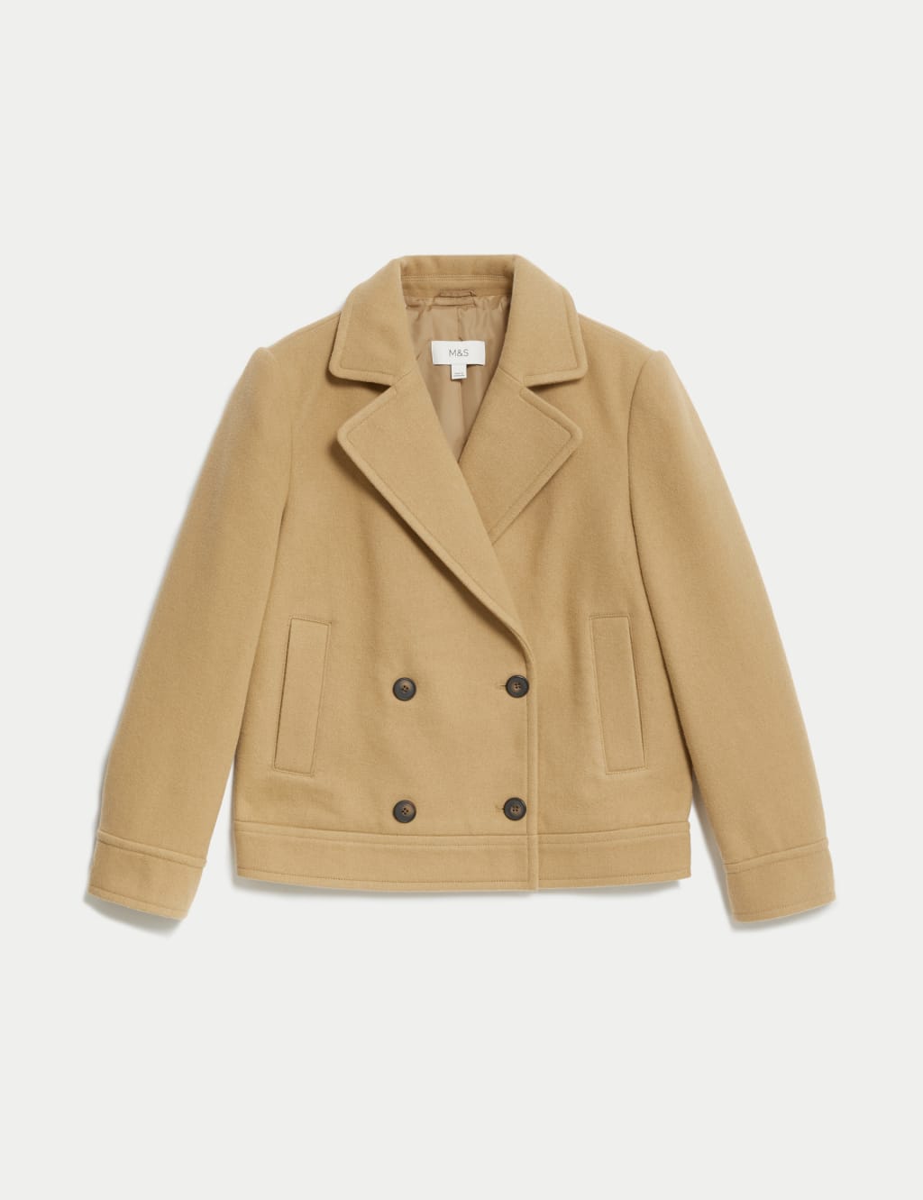 Marks and spencer peacoat on sale