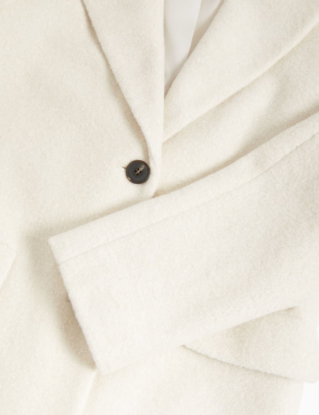 White tailored coat on sale