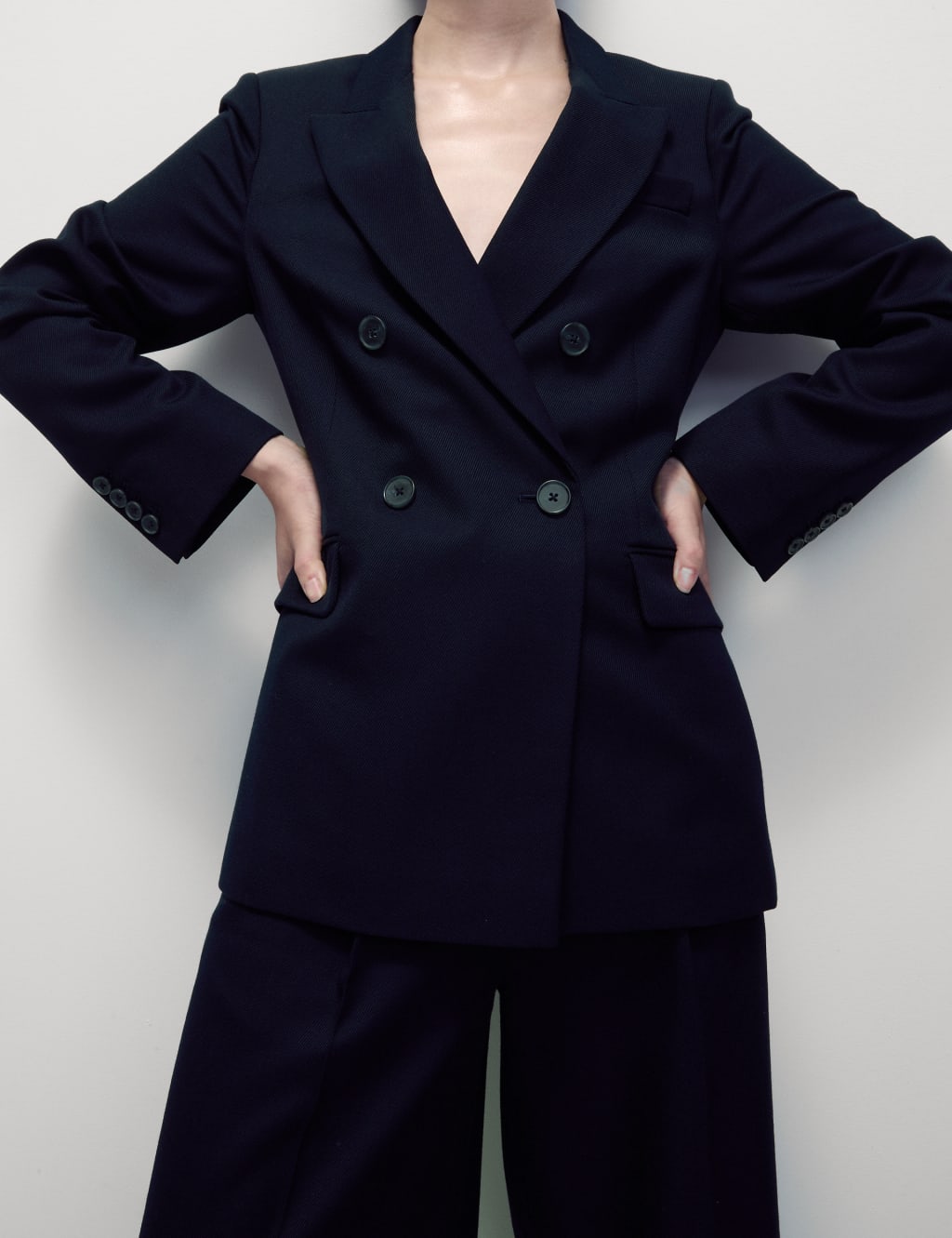 Marks and spencer double breasted blazer store