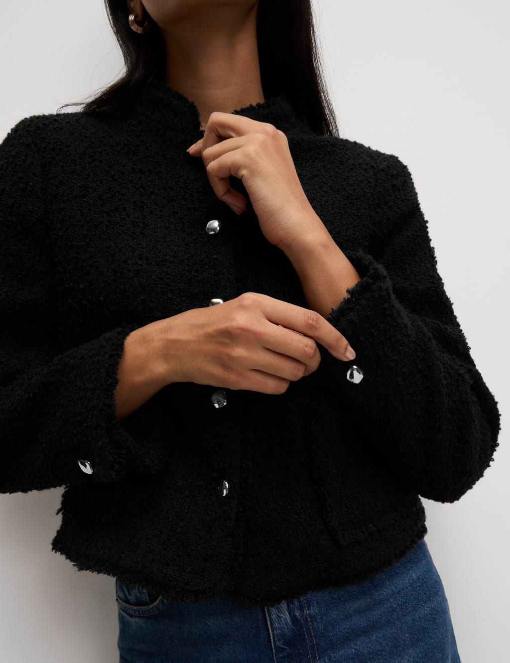 Textured Jacket with Wool 5 of 6