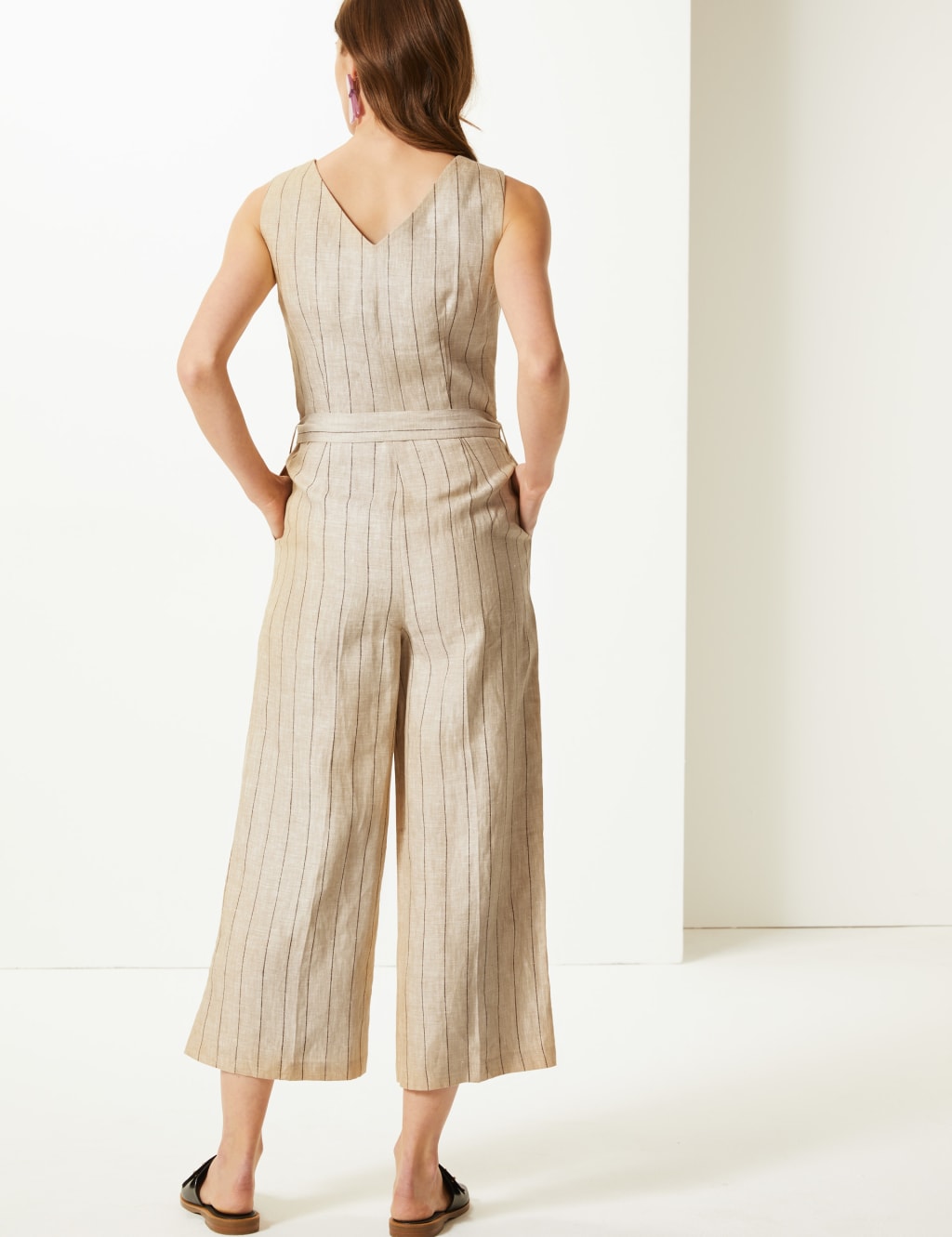 Marks and spencer striped jumpsuit new arrivals