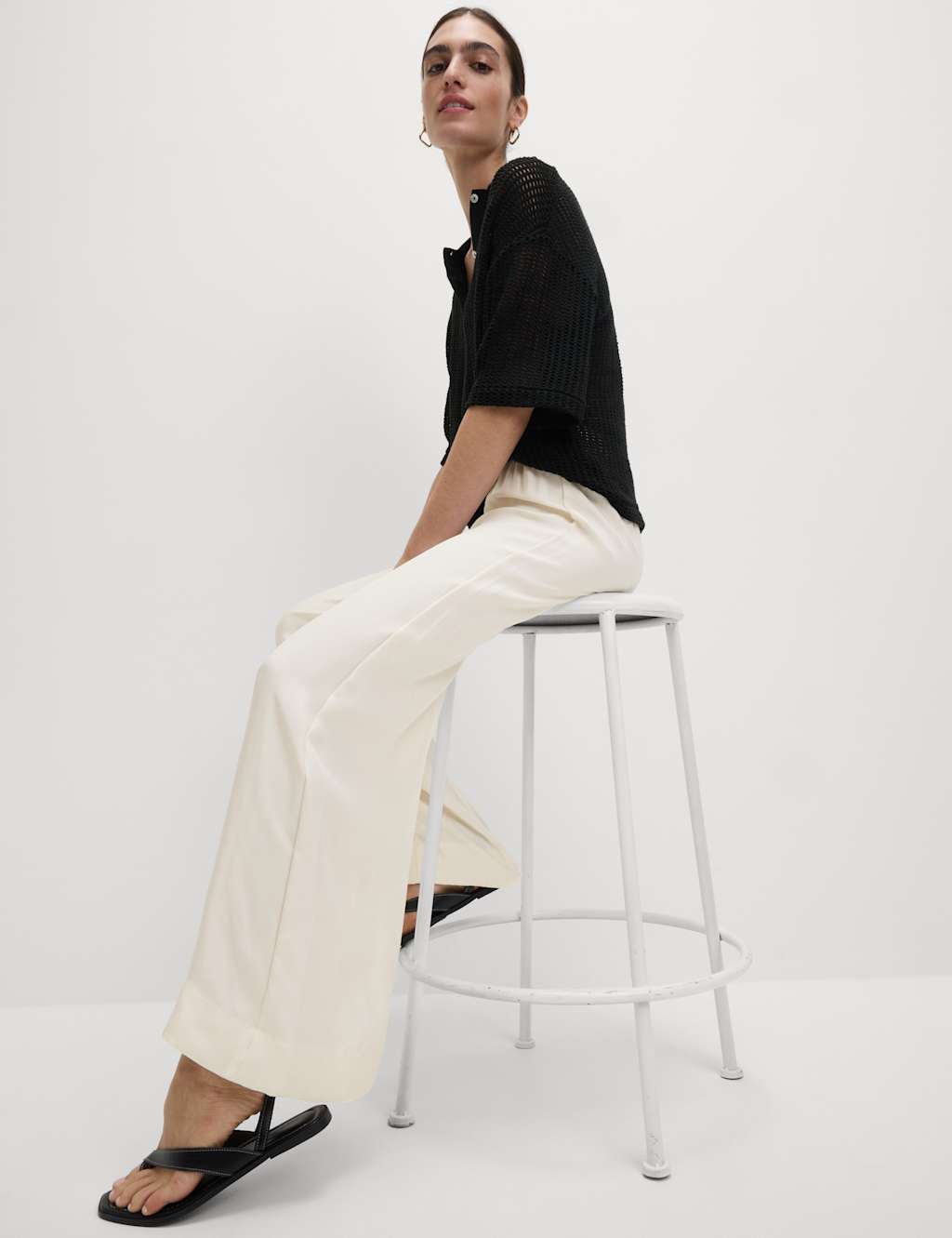 Wide Leg PalazzoTrousers 5 of 5