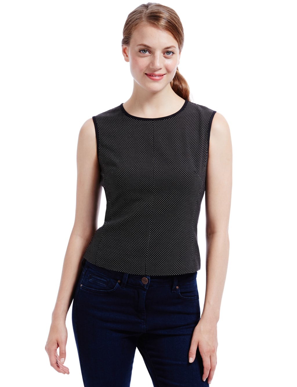 Pin Dot Print Top 1 of 4