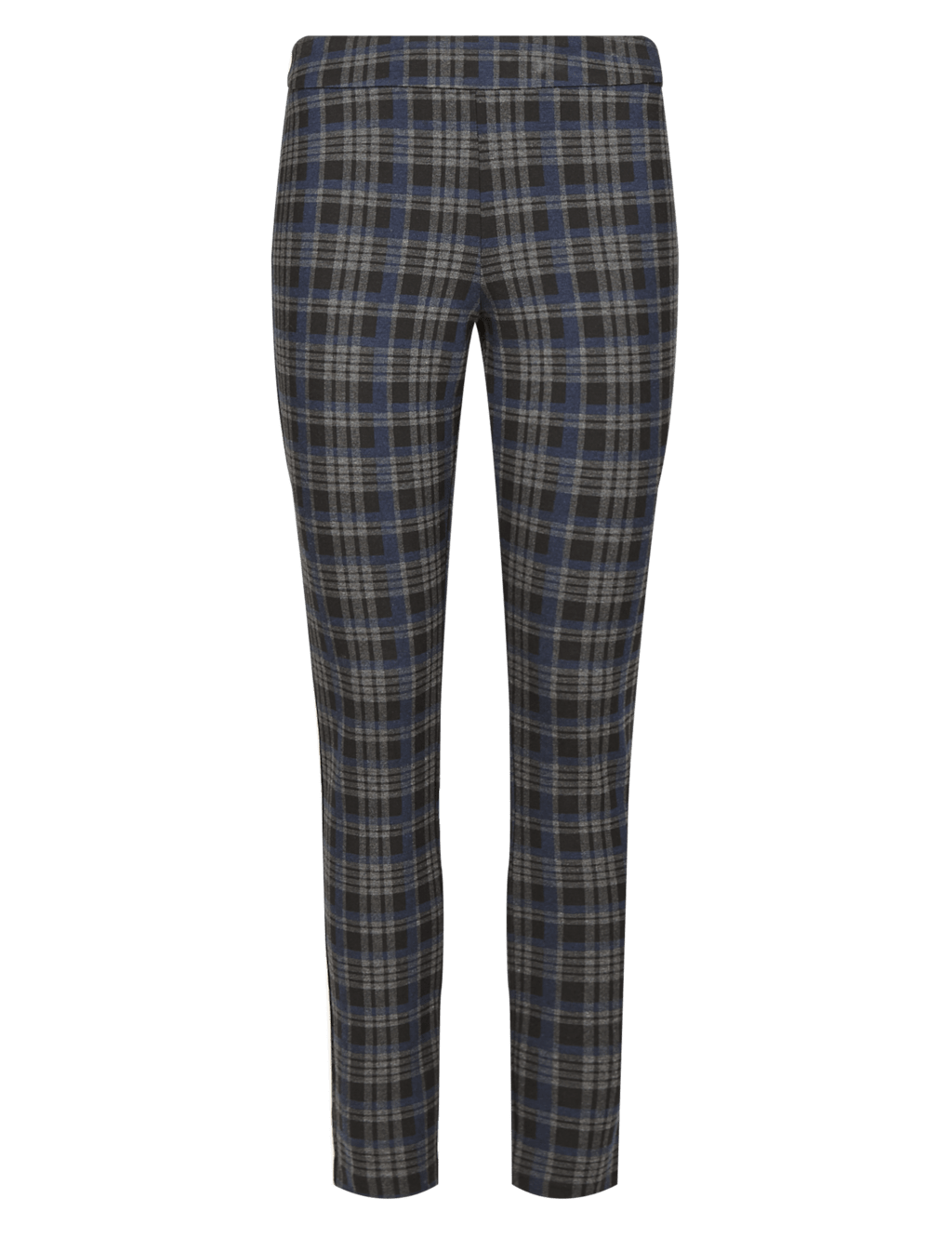 Checked Slim Leg Trousers 2 of 3