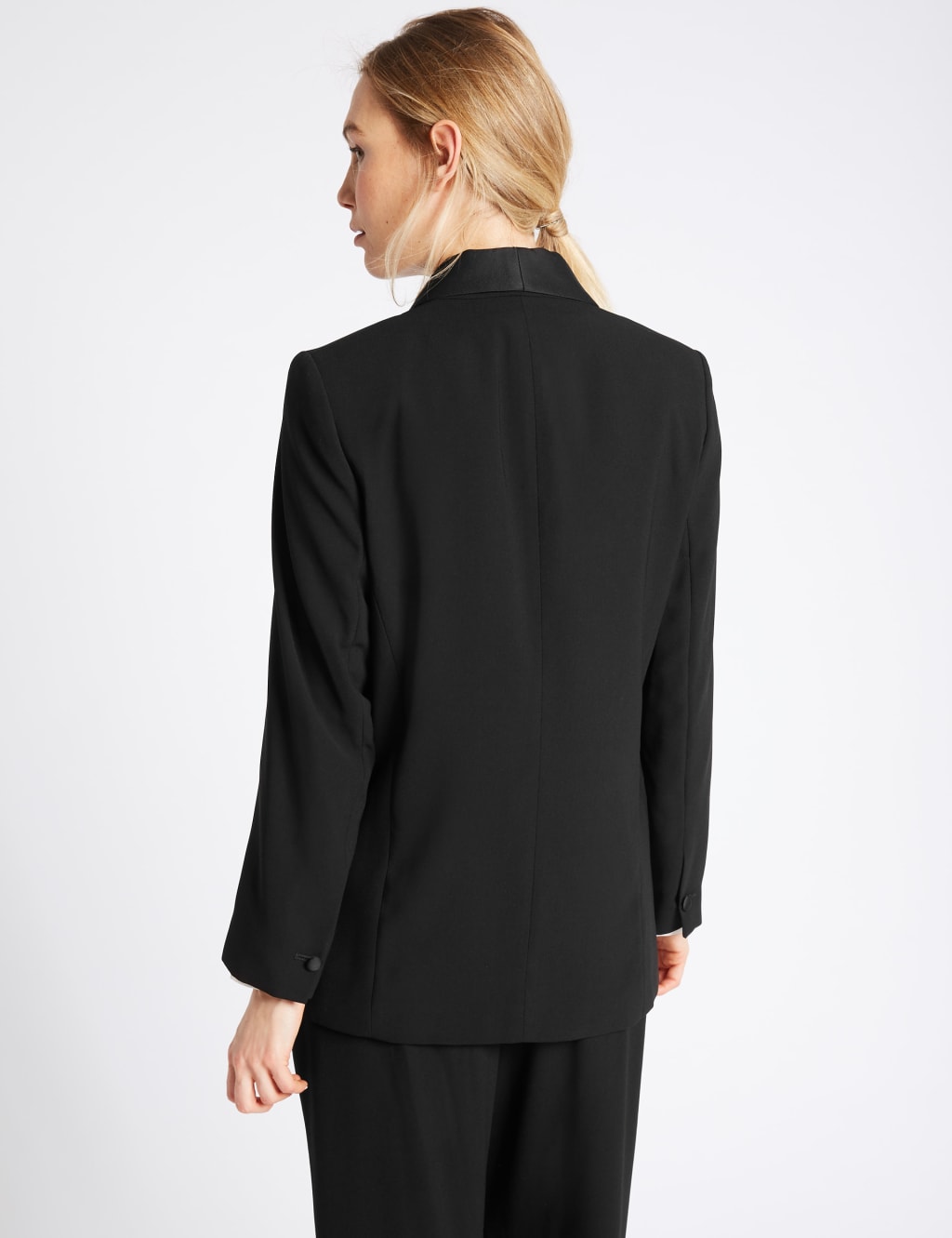1 Button Tuxedo Blazer 4 of 6