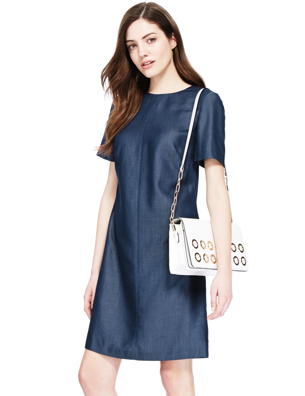 Denim Tunic Dress M S Collection M S