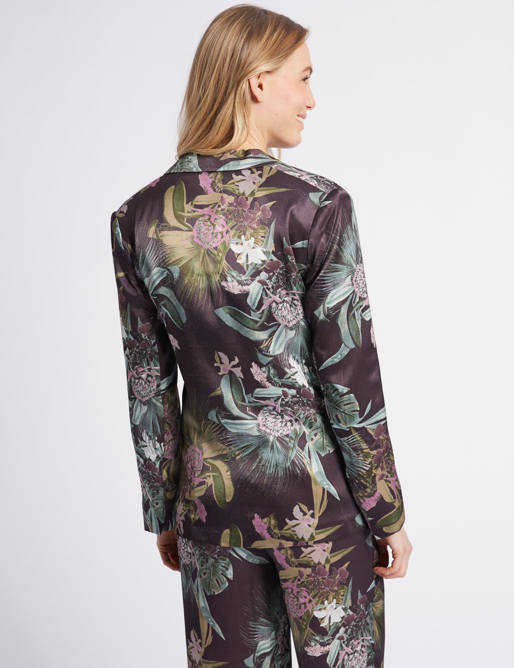 Floral Print Single Breasted Blazer 4 of 6