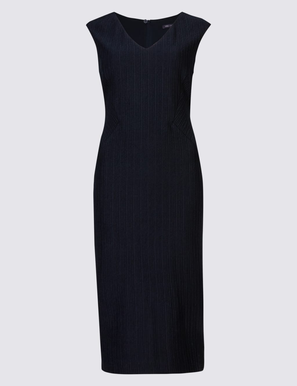 Ribbed Back Split Shift Dress 2 of 4