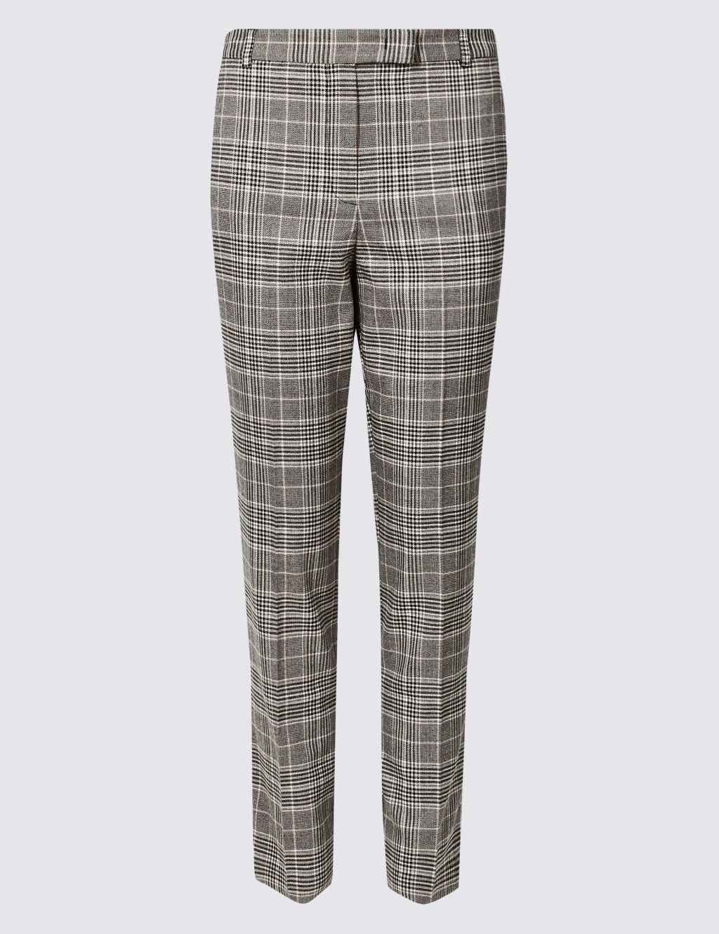 Checked Slim Leg Trousers 2 of 7