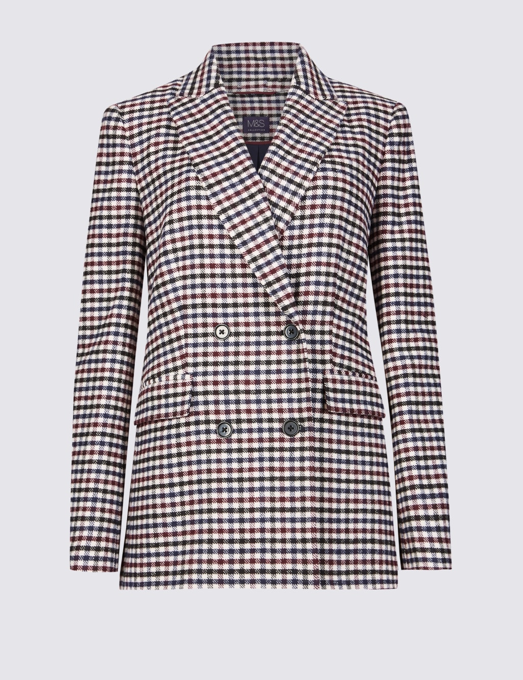 Oversized Gingham Blazer 2 of 6