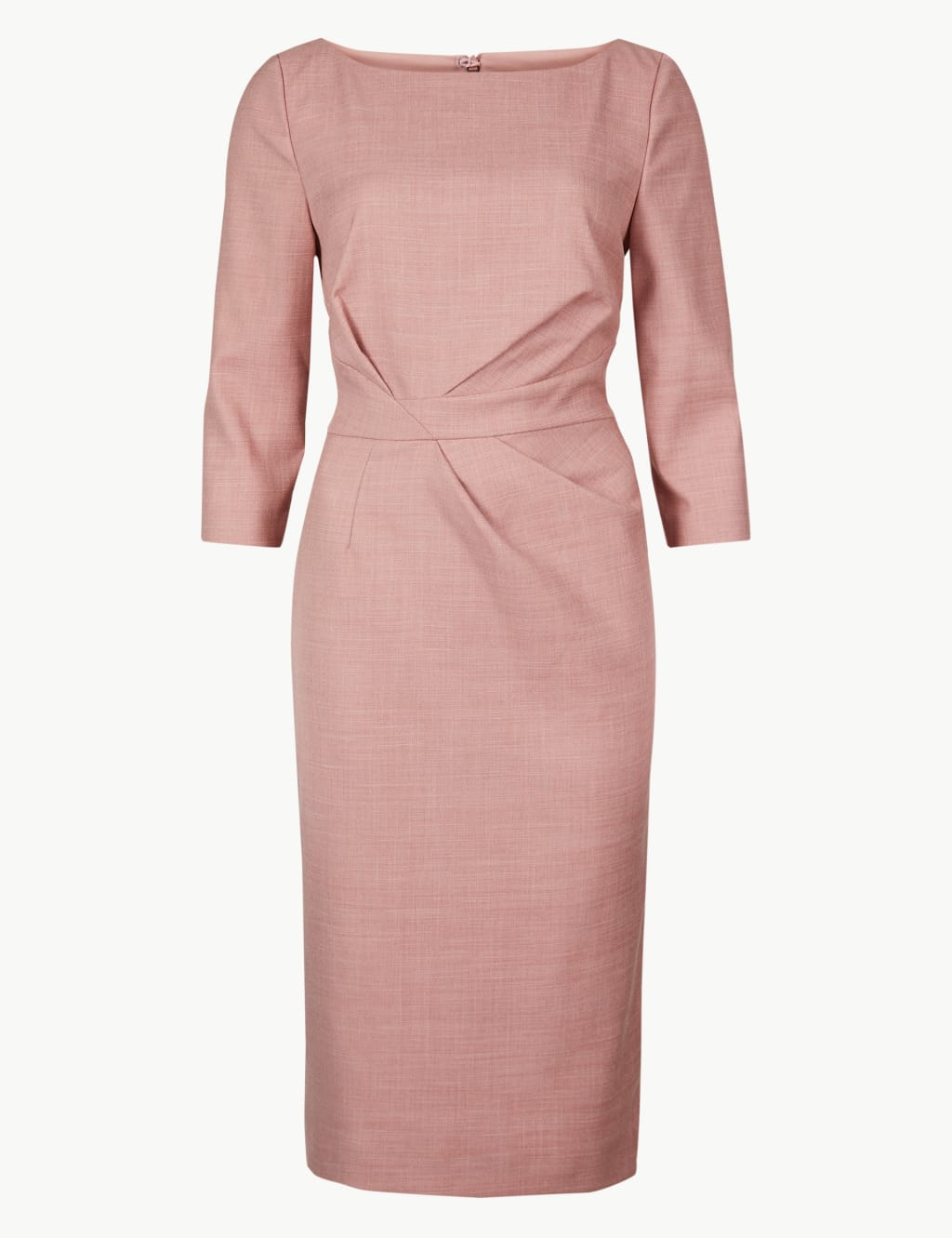 3/4 Sleeve Bodycon Midi Dress 2 of 4