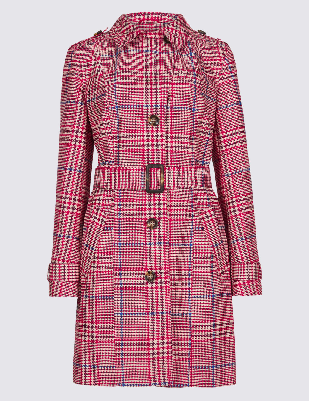 M&s pink trench coat cheap
