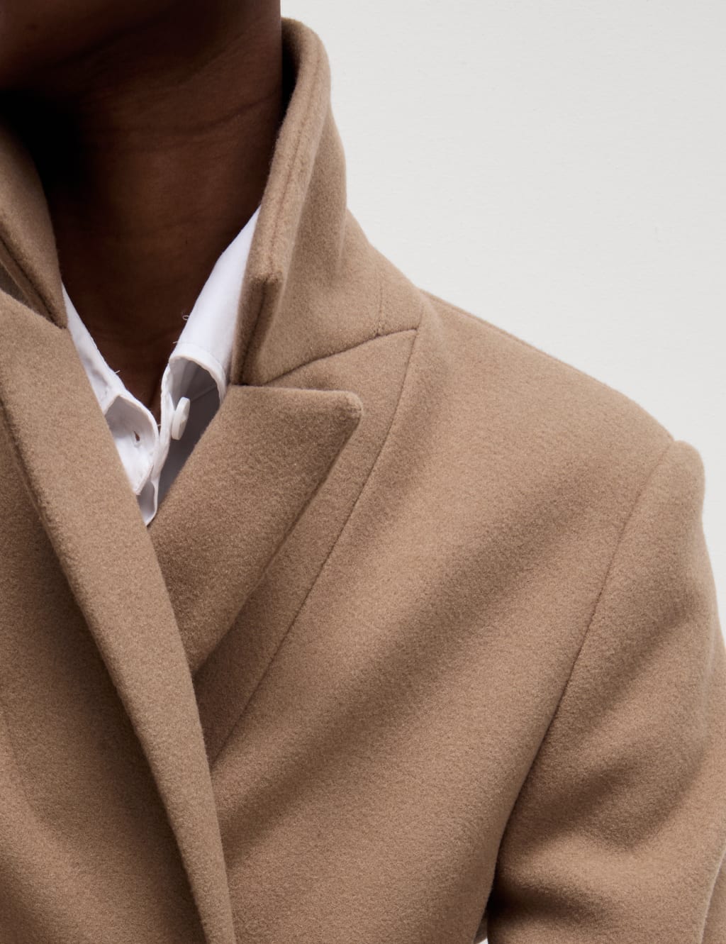 Tailored camel coat shop