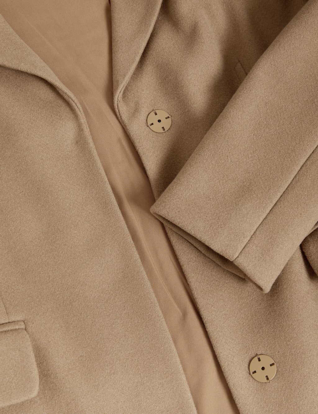 Womens tailored camel coat sale