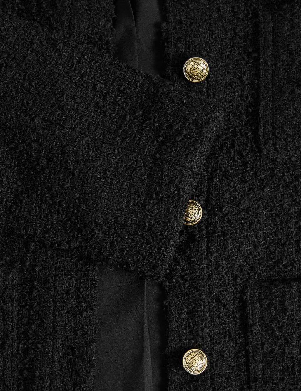 M&s collection gold button jacket sales