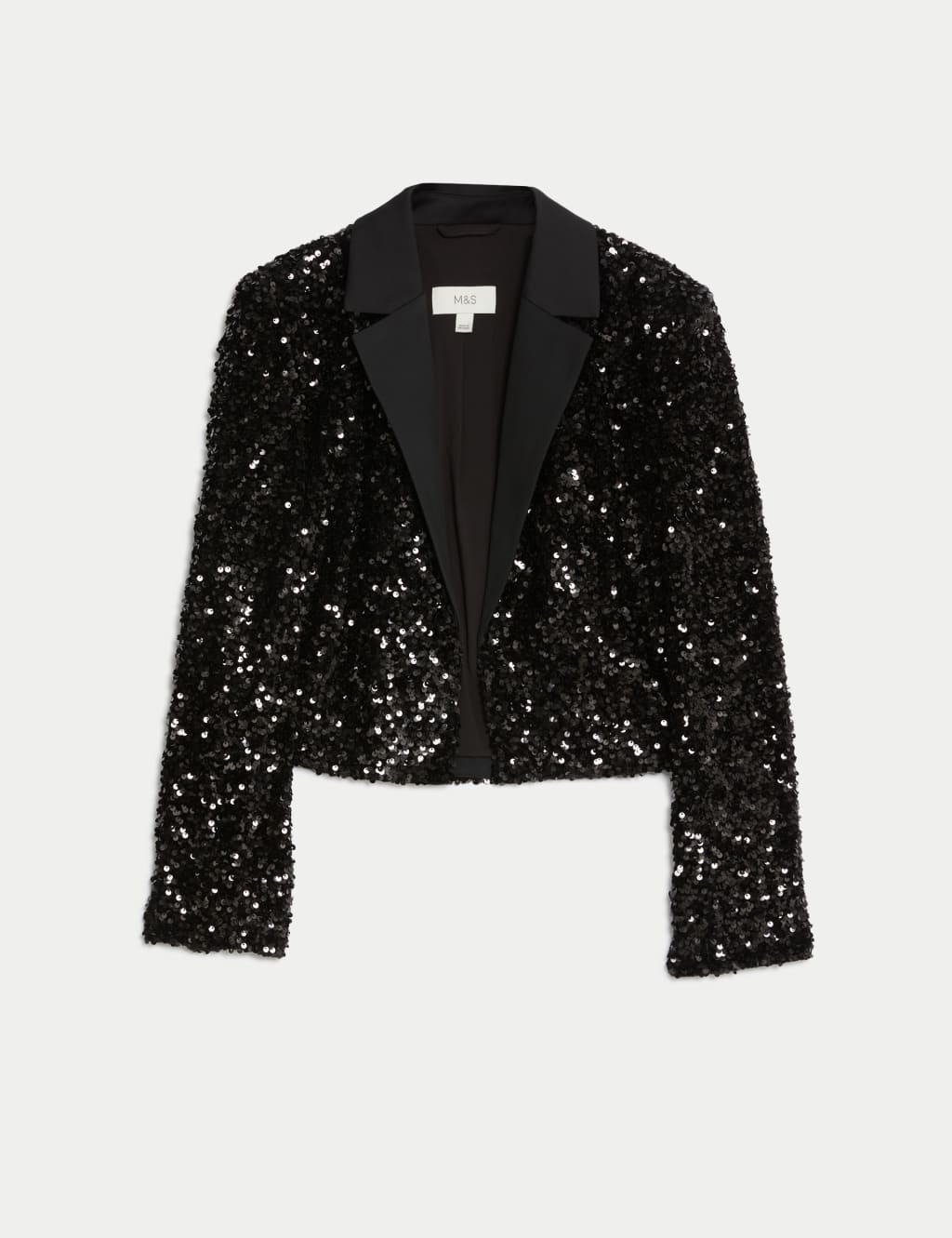 Women's sequin blazer jacket top
