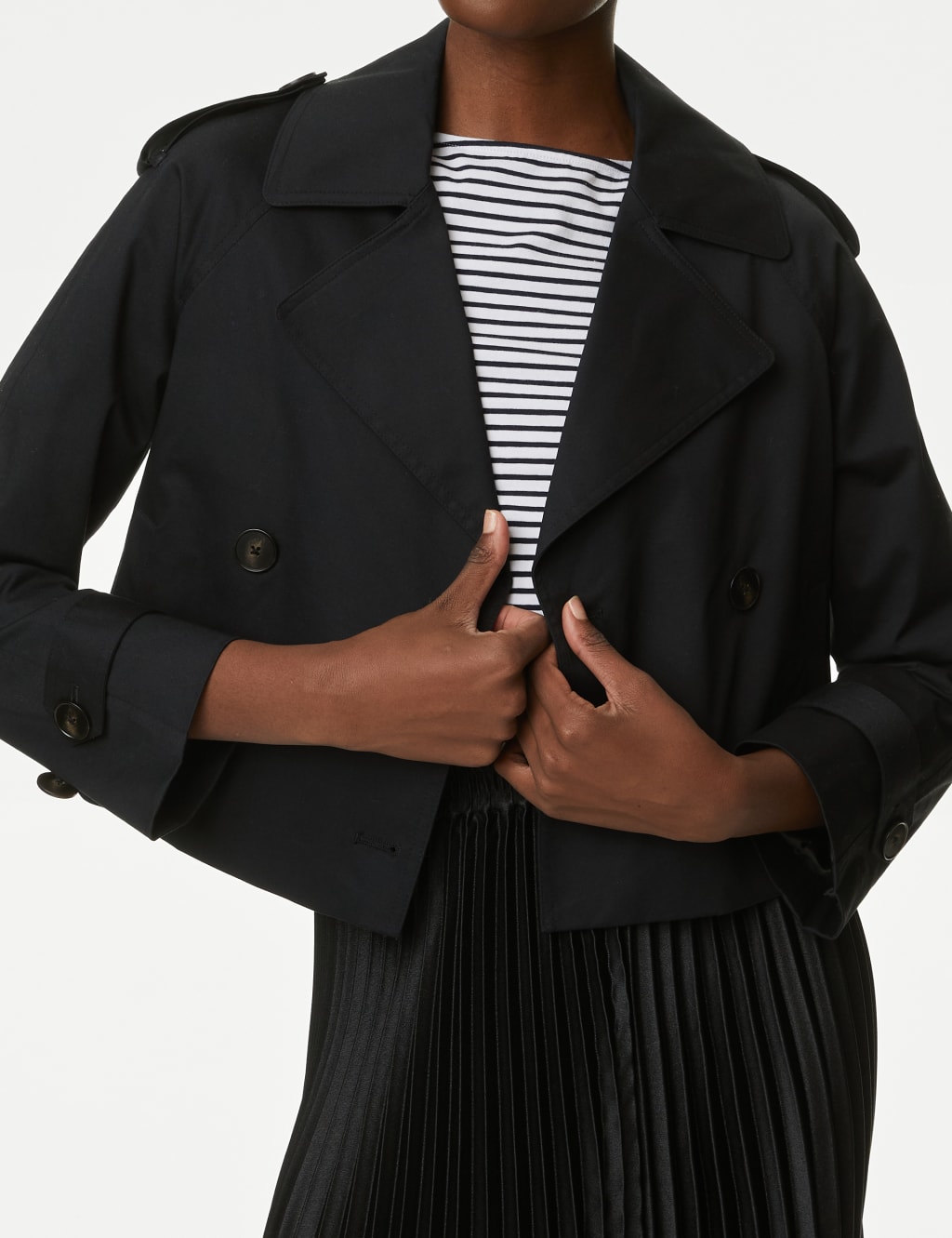 M&s trench coat with stormwear best sale