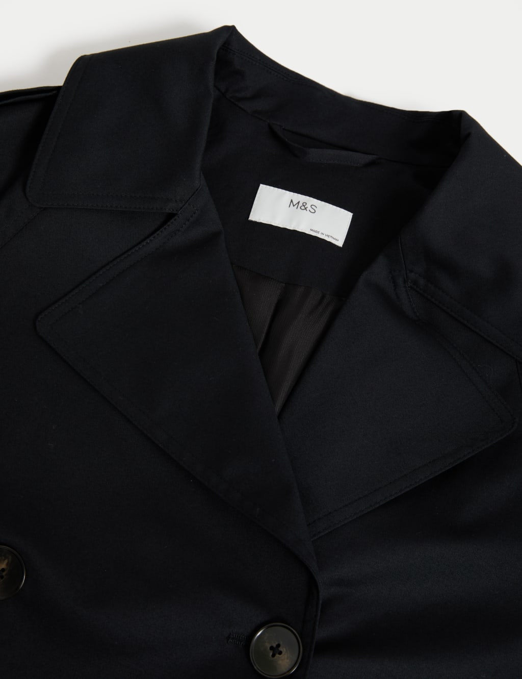 Cotton Rich Stormwear™ Short Trench Coat 7 of 7