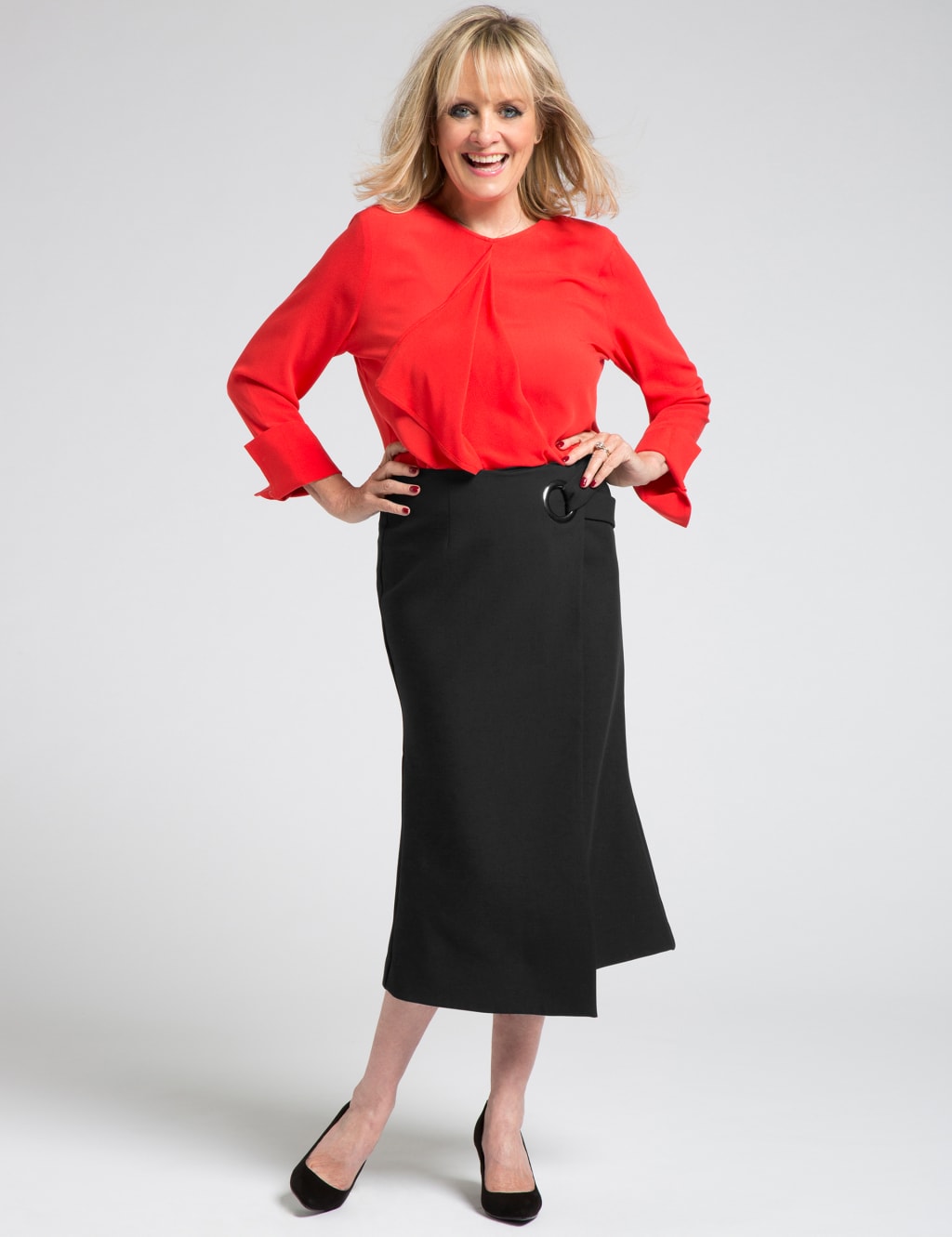 Wrap women's midi skirts 2025