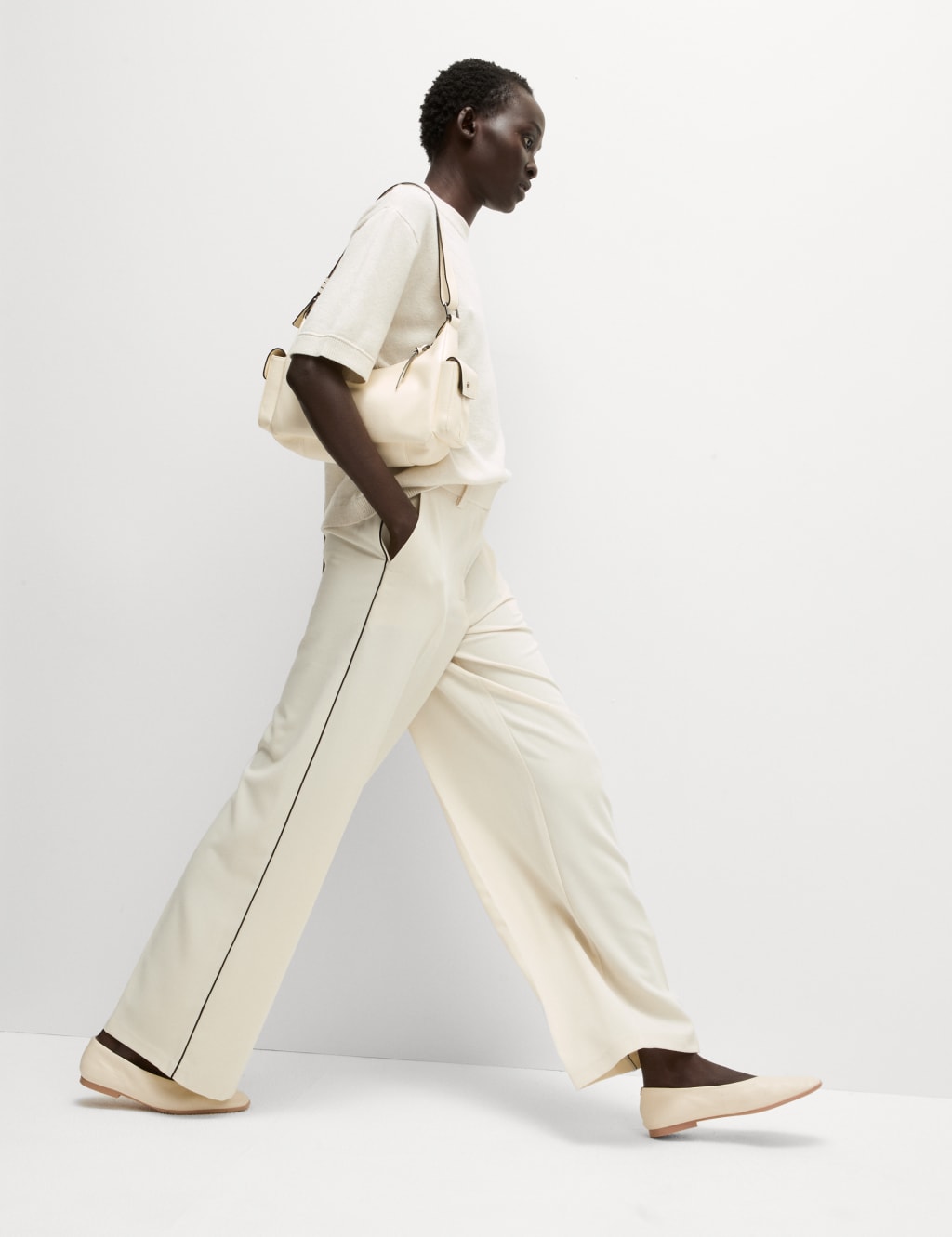M&s white trousers cheap