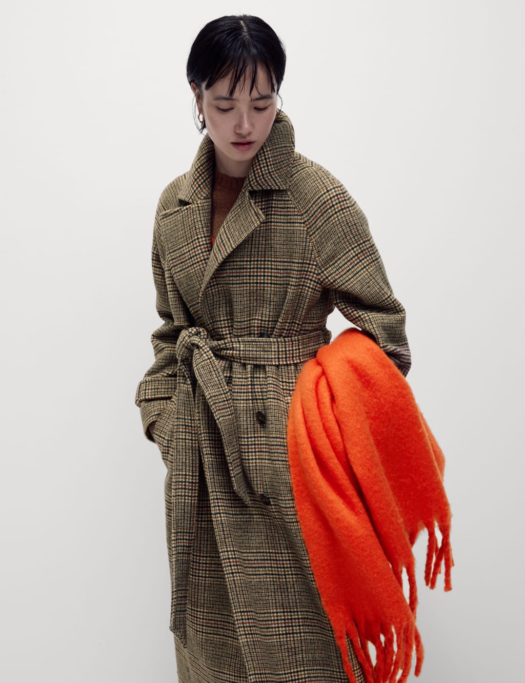 Coat checked deals