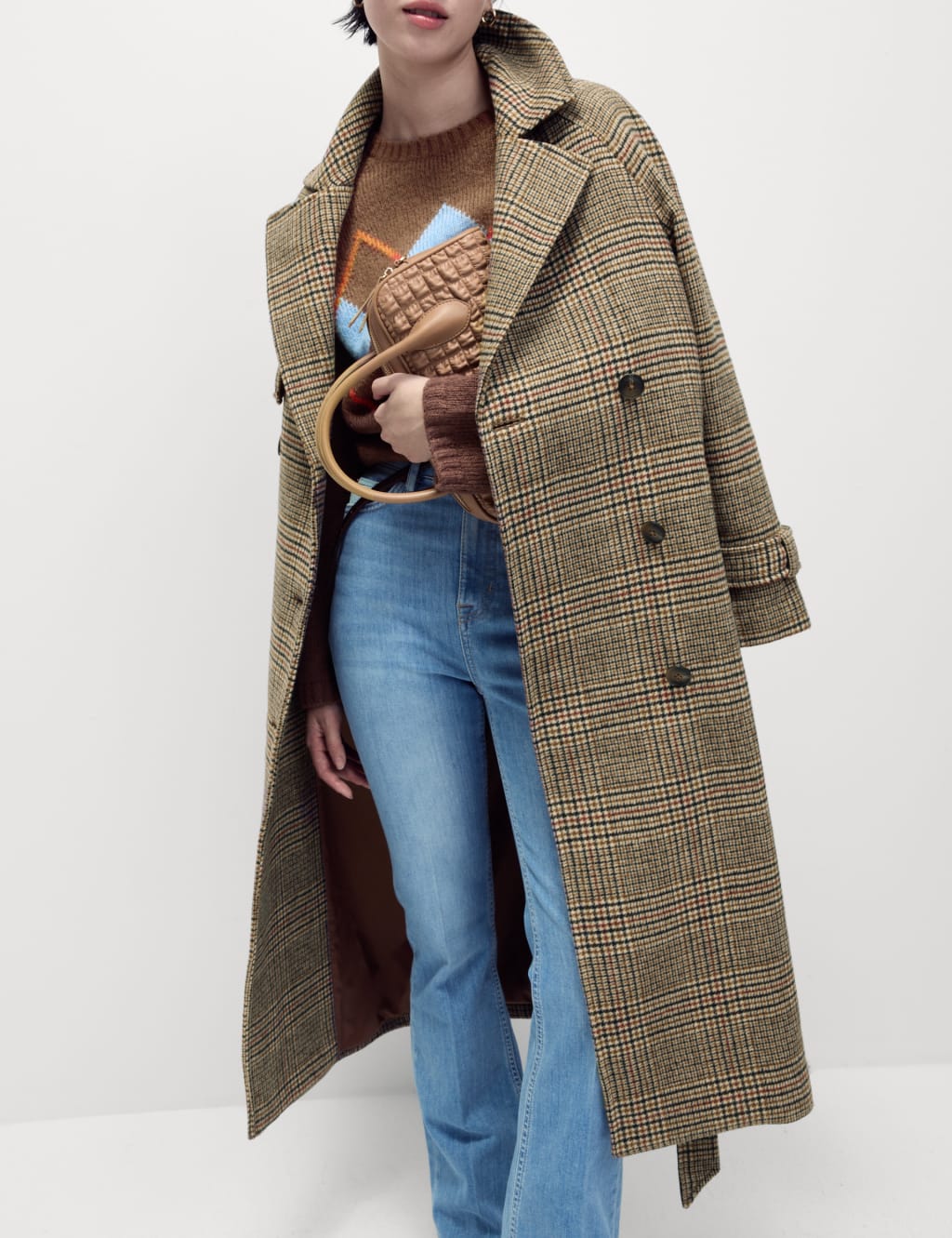 Coat checked deals