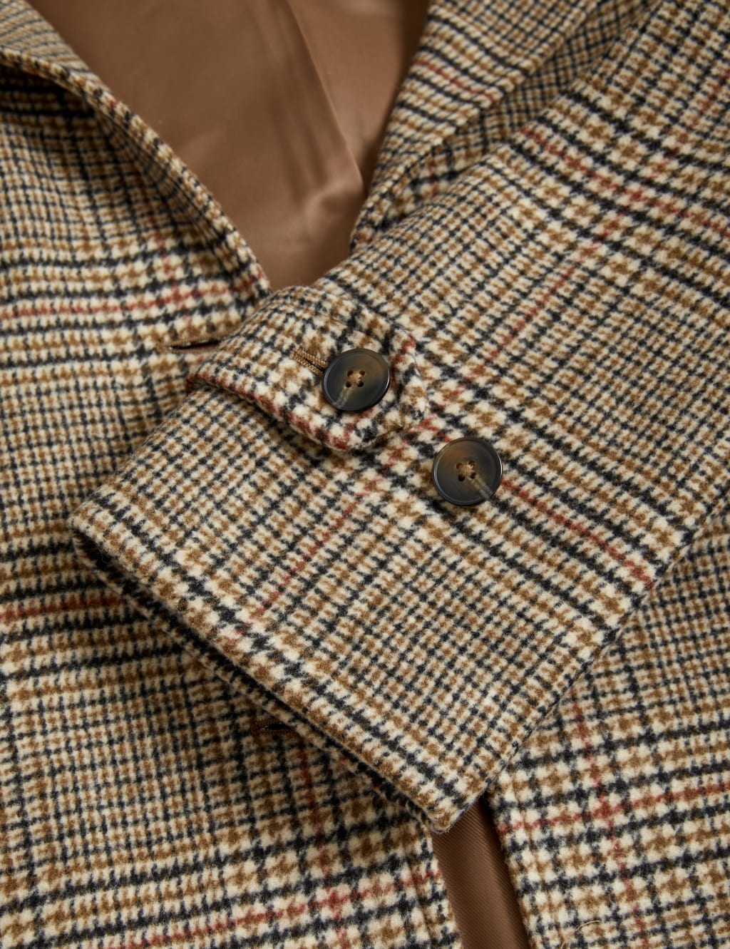 Marks and spencer checked coat store