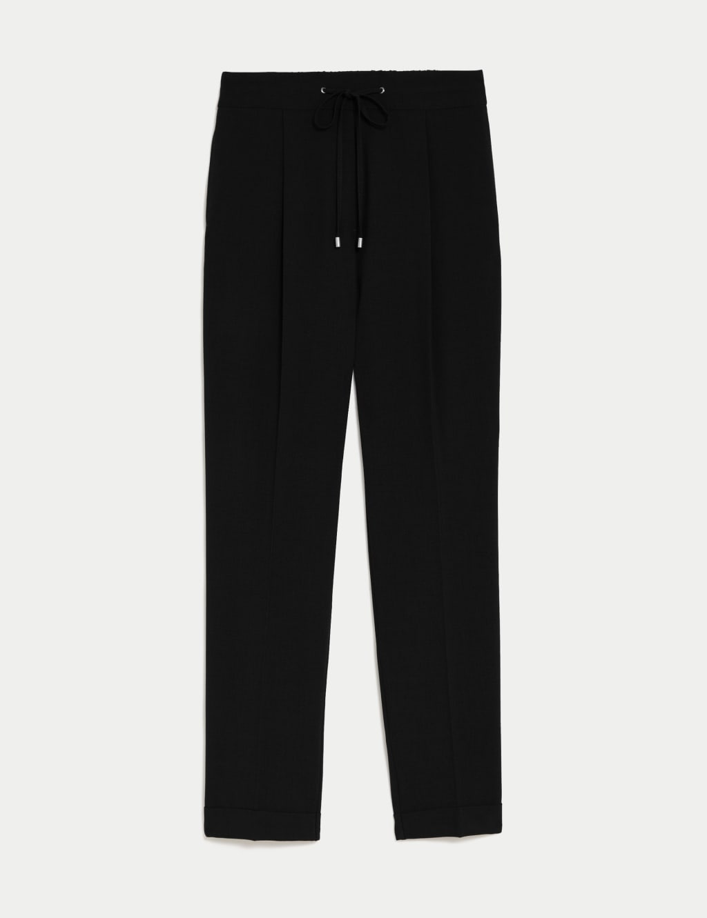 Drawstring Tapered Ankle Grazer Trousers 2 of 5