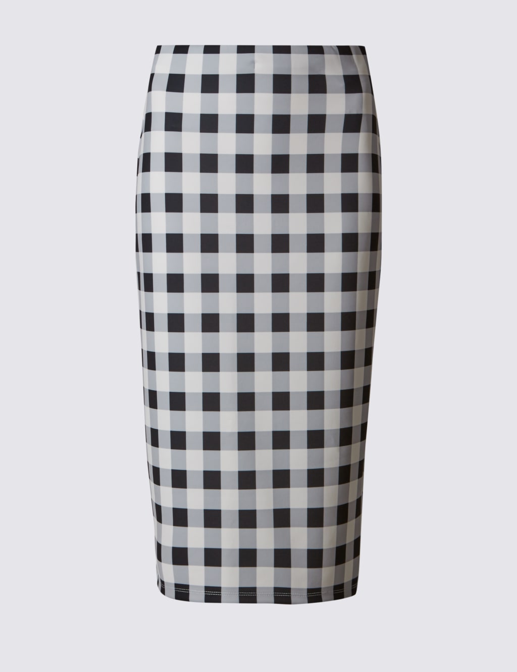Checked Pencil Midi Skirt 2 of 5