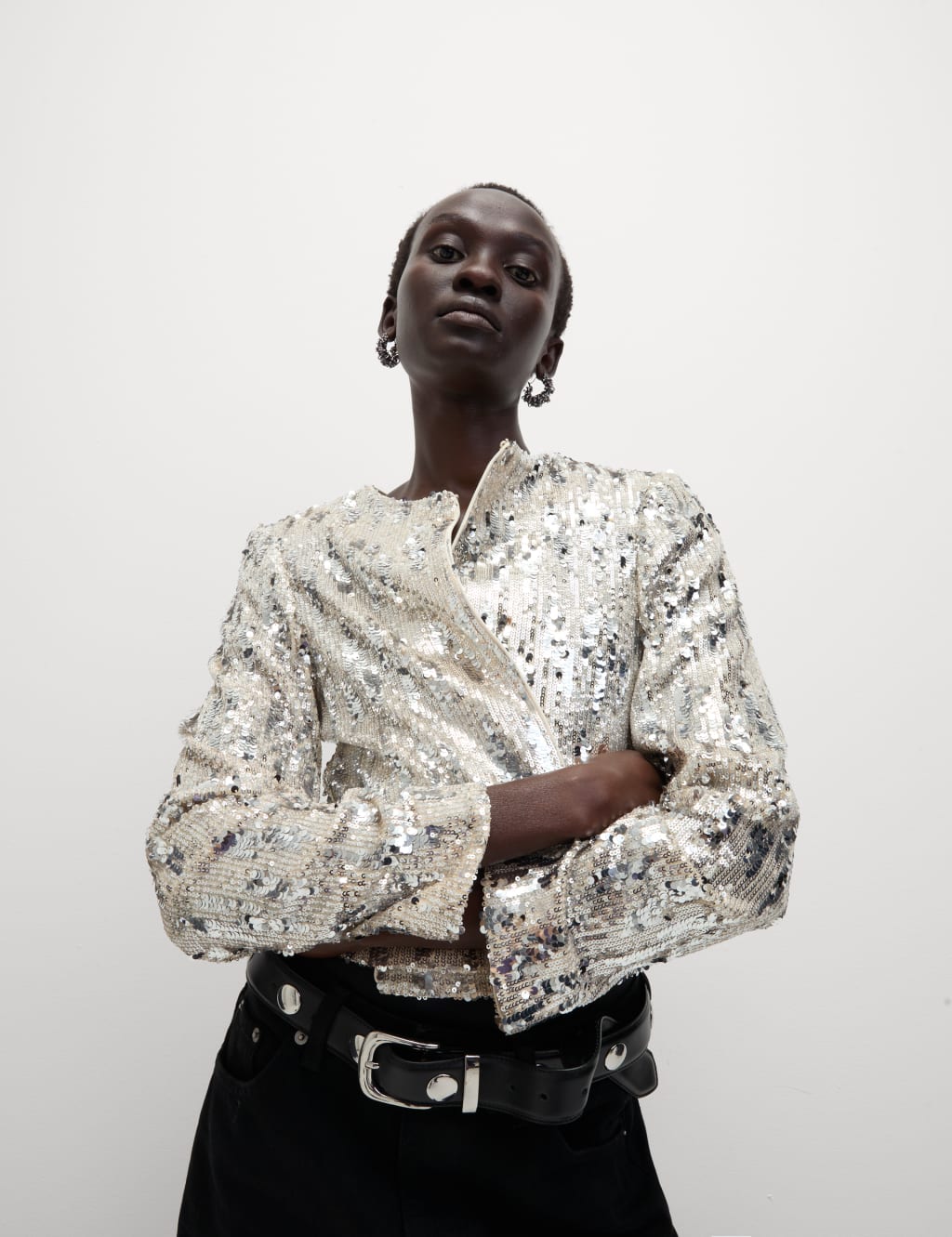 Cropped jackets for evening dresses online