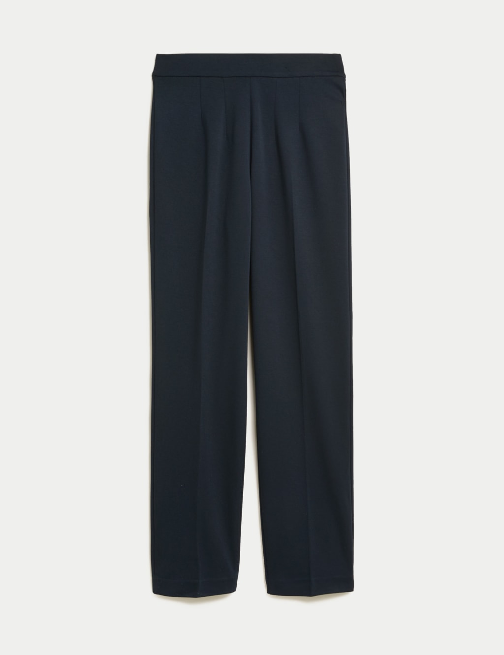 Jersey Straight Leg Trousers with Stretch 2 of 4